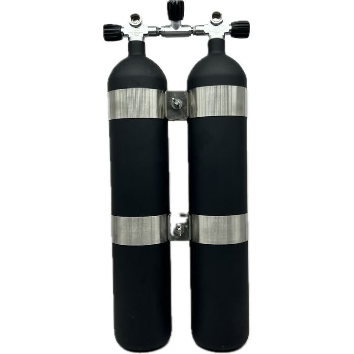 Matt - POLARIS Doppel 8,5l breit Schwarz Matt 232bar DIN - Konkav