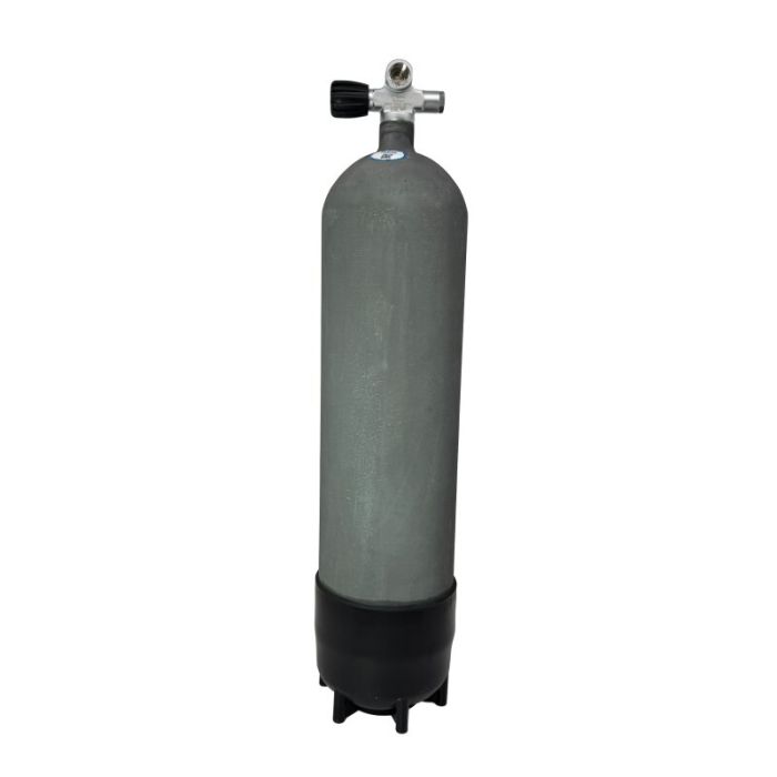 Faber Monoflasche 12l Leicht STEEL BEAST 200bar Brückenventil links