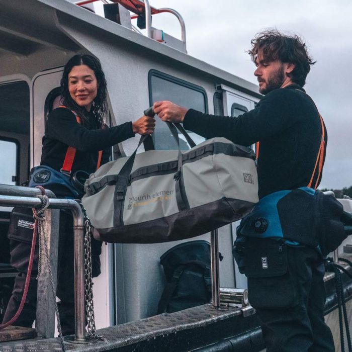 fourth element Expedition Series Duffel Bag GRAU