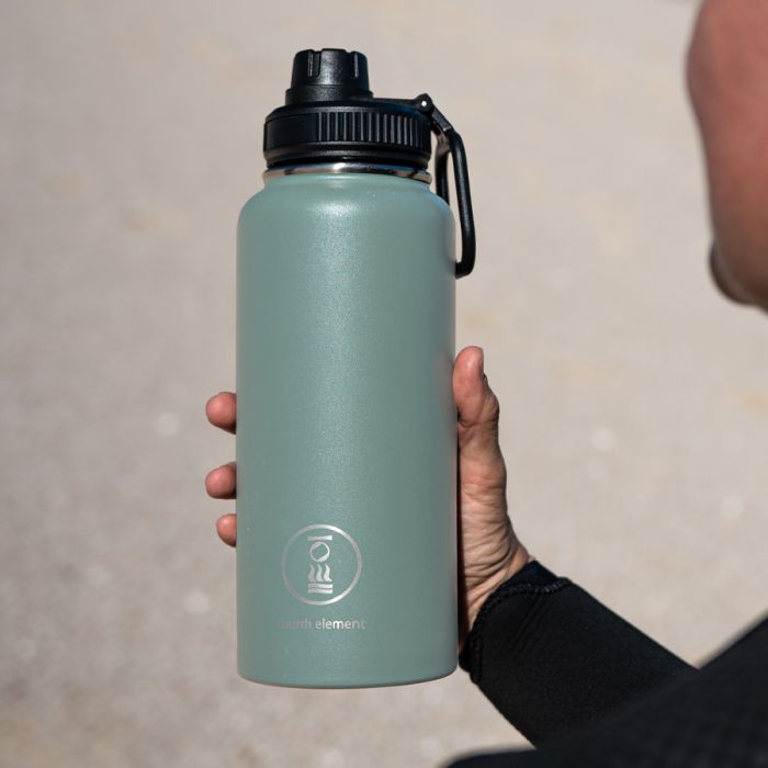 fourth element GULPER Trinkflasche 900ml Sea Moss Green