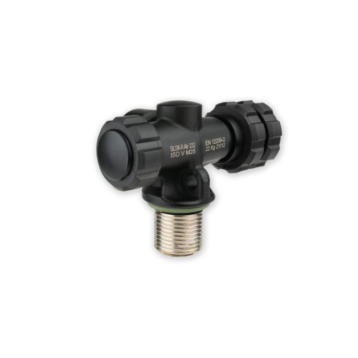 Nautec DARKLine Sidemount Ventil AIR 230bar - Links
