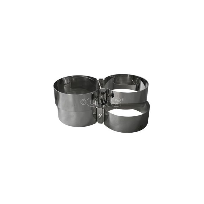 OMS Doppel 12l lang 230bar Schwarz - Konkav