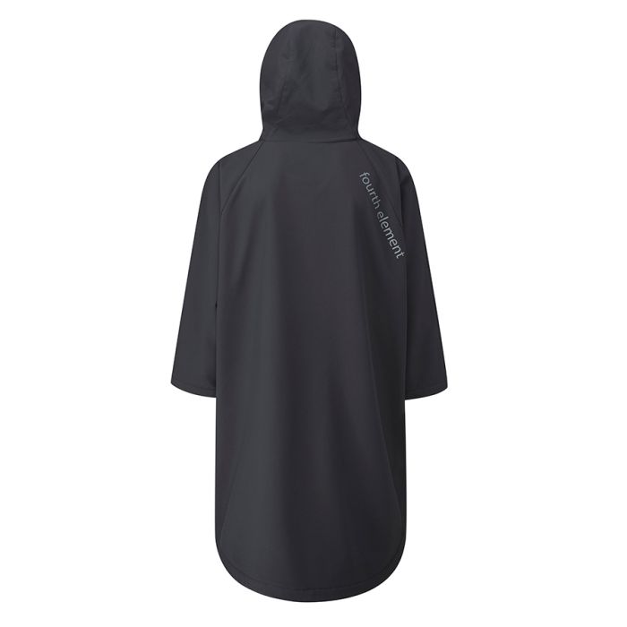 fourth element STORM PONCHO - Schwarz