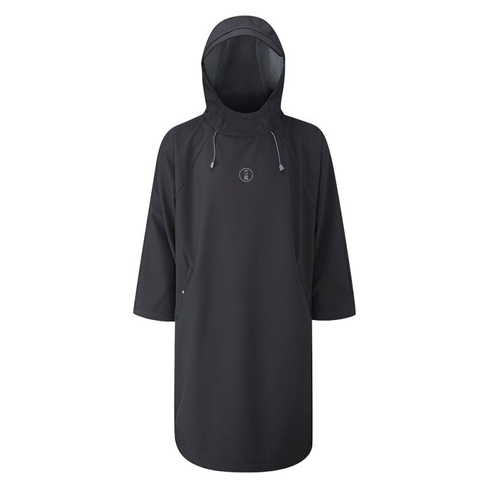 fourth element STORM PONCHO - Schwarz