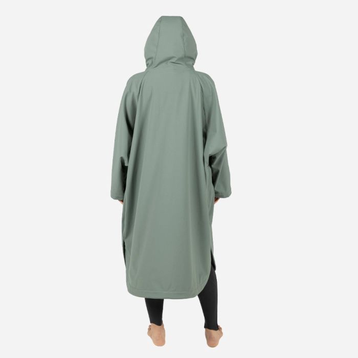 fourth element STORM PONCHO - Sea Moss