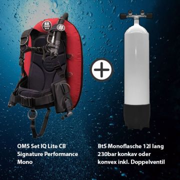 OMS Set Performance Mono Signature IQ Lite CB + BtS M12 lang inkl. Doppelventil