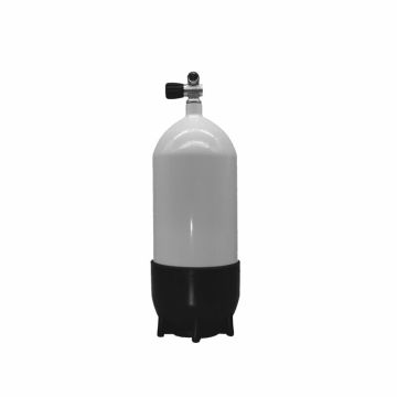 POLARIS Monoflasche 12l Kurz 232bar DIN Zweitabgang
