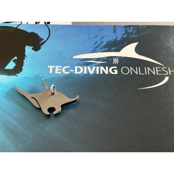 DiverDesign Fineline MANTA Kettenanhänger