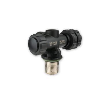 Nautec DARKLine Sidemount Ventil AIR 230bar - Links
